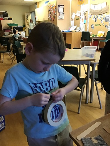 JKK boy ripping tape for project