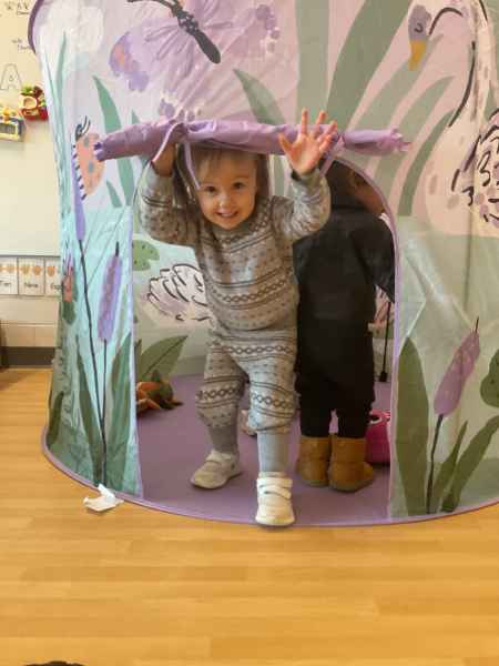 child playing at risingoaks st.patrick
