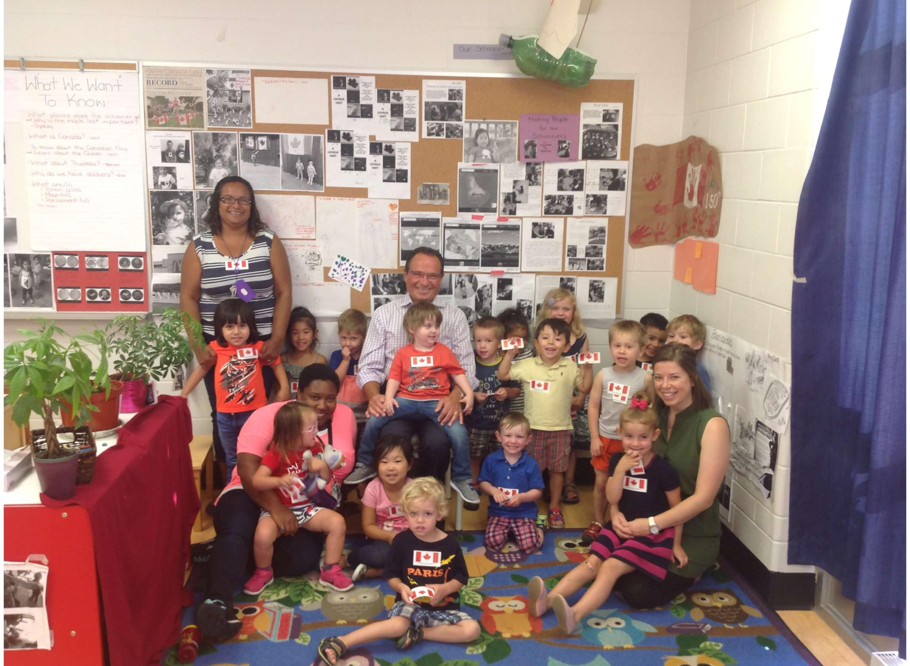 MP visit to our class