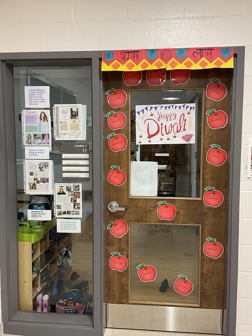 Through simple conversations about lights, family gatherings, and sweets, the children began to develop an early appreciation for cultural diversity and inclusion. 