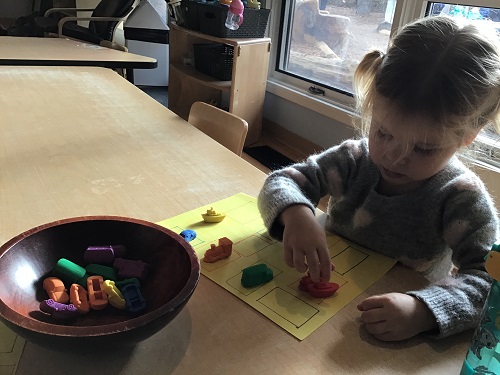 Child matching objects