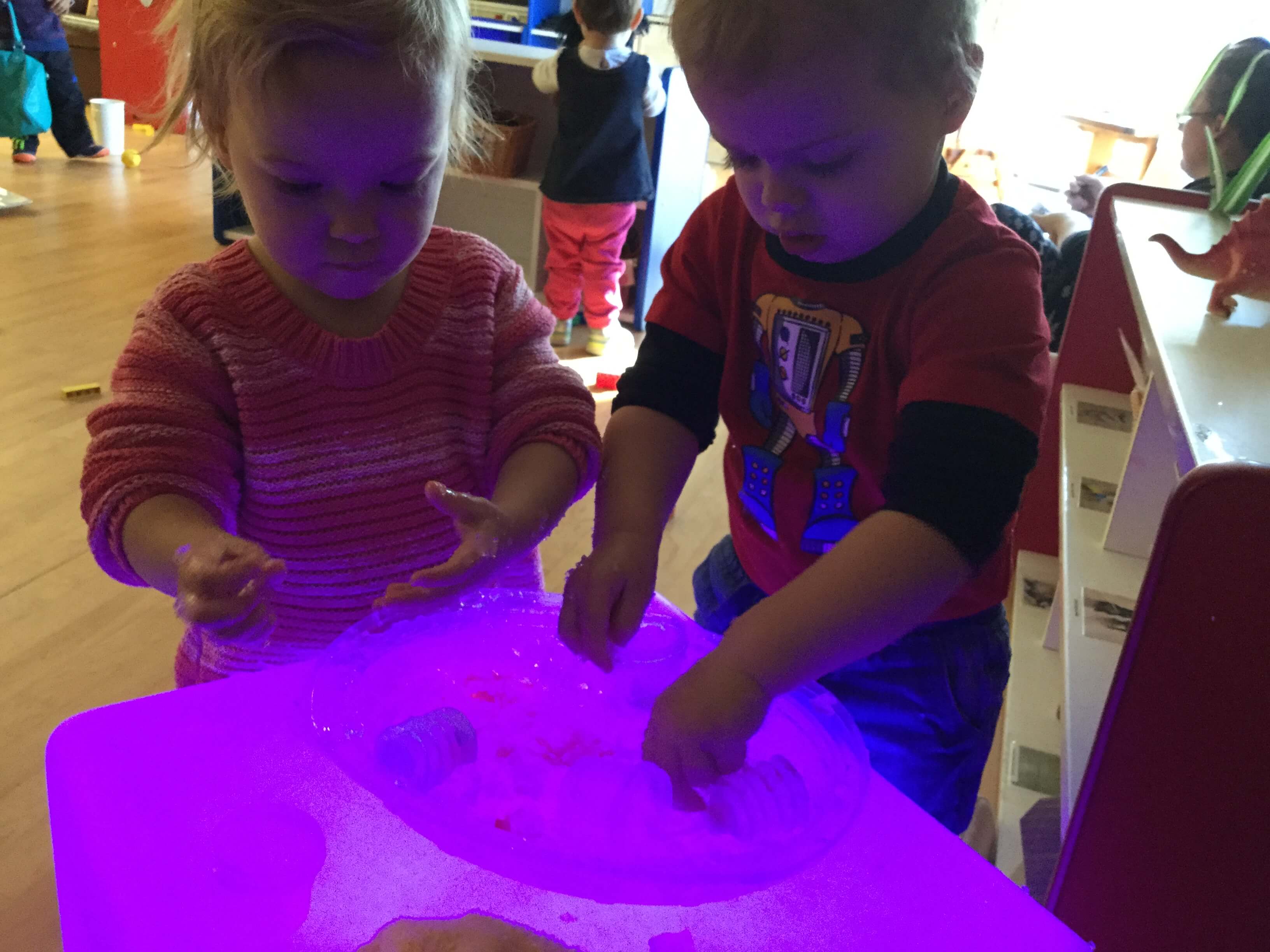 observing light at a light block